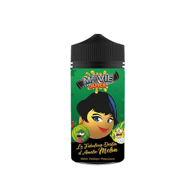 Le Fabuleux Destin d'Amélie Melon 100ml Movie Juice by Secret's LAb Le Fabuleux Destin d'Amélie Melon 100ml Movie Juice by Secret's LAb