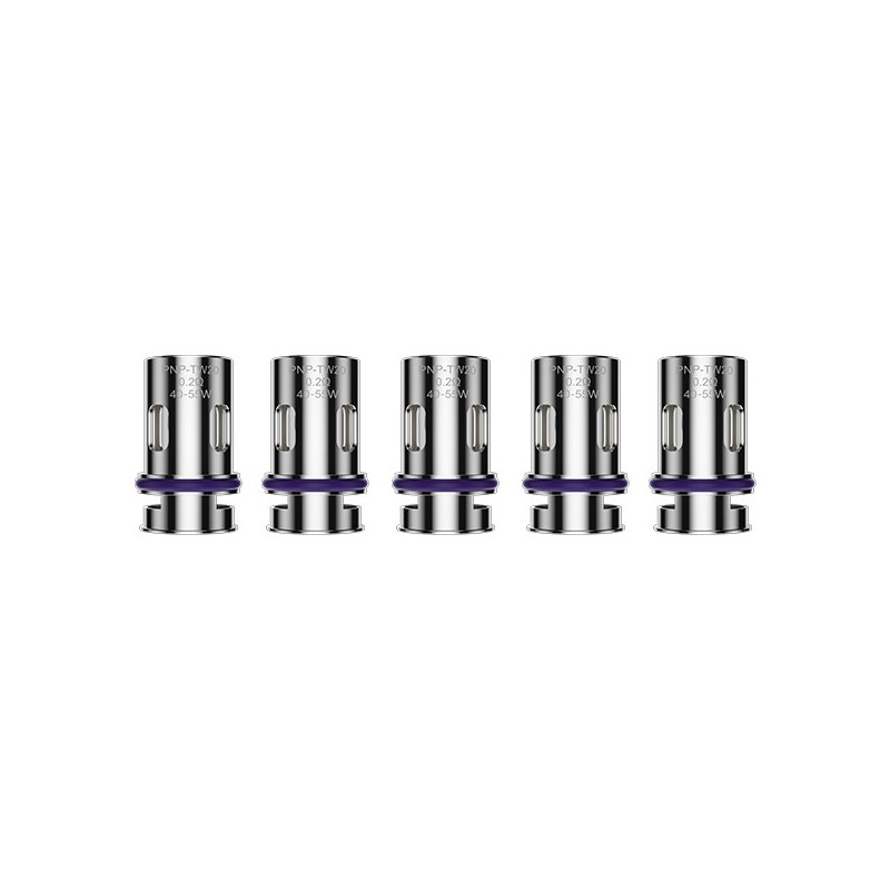 Résistances PnP-TW20 (0.20) Voopoo (pack de 5) Résistances PnP-TW20 (0.20) Voopoo (pack de 5)