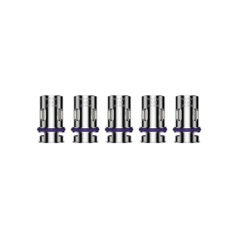 Résistances PnP-TW30 (0.30) Voopoo (pack de 5) Résistances PnP-TW30 (0.30) Voopoo (pack de 5)