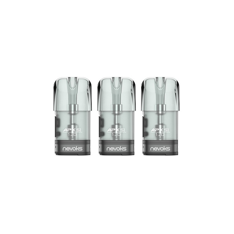 Pod de remplacement APEX S1 2ml (0.8/1.2) Nevoks (pack de 3) Pod de remplacement APEX S1 2ml (0.8/1.2) Nevoks (pack de 3)