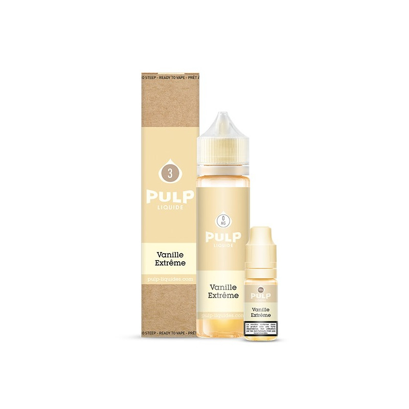 Pack Vanille Extrême 60ml Pulp Pack Vanille Extrême 60ml Pulp