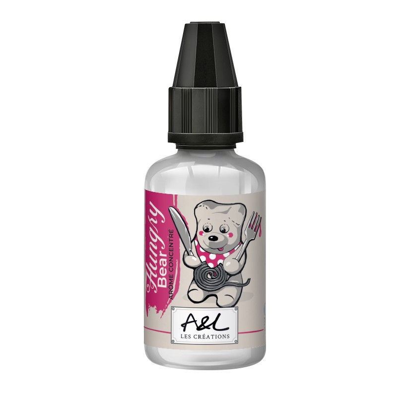 Concentré Hungry Bear 30ml Les Créations by Arômes et Liquides (5 pièces) Concentré Hungry Bear 30ml Les Créations by Arômes et Liquides (5 pièces)