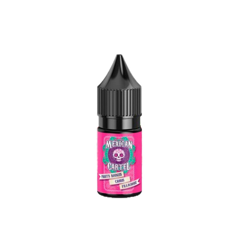 Concentré Fruits Rouges Cassis Framboise 10ml Mexican Cartel (10 pièces) Concentré Fruits Rouges Cassis Framboise 10ml Mexican Cartel (10 pièces)