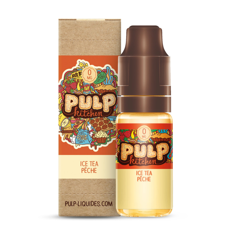 Ice Tea Pêche 10ml Pulp Kitchen by Pulp (10 pièces) Ice Tea Pêche 10ml Pulp Kitchen by Pulp (10 pièces)