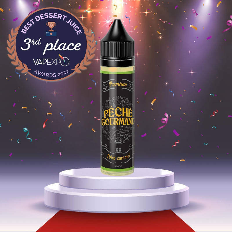 Poire Caramel 50ml Péché Gourmand by O'J Lab