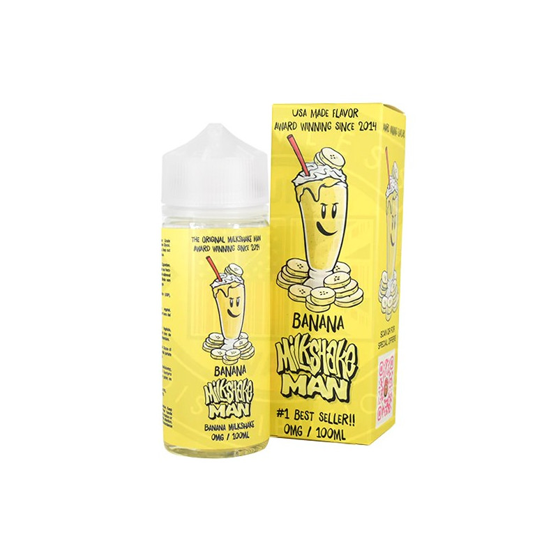 Banana 100ml Milkshake Man by Marina Vape