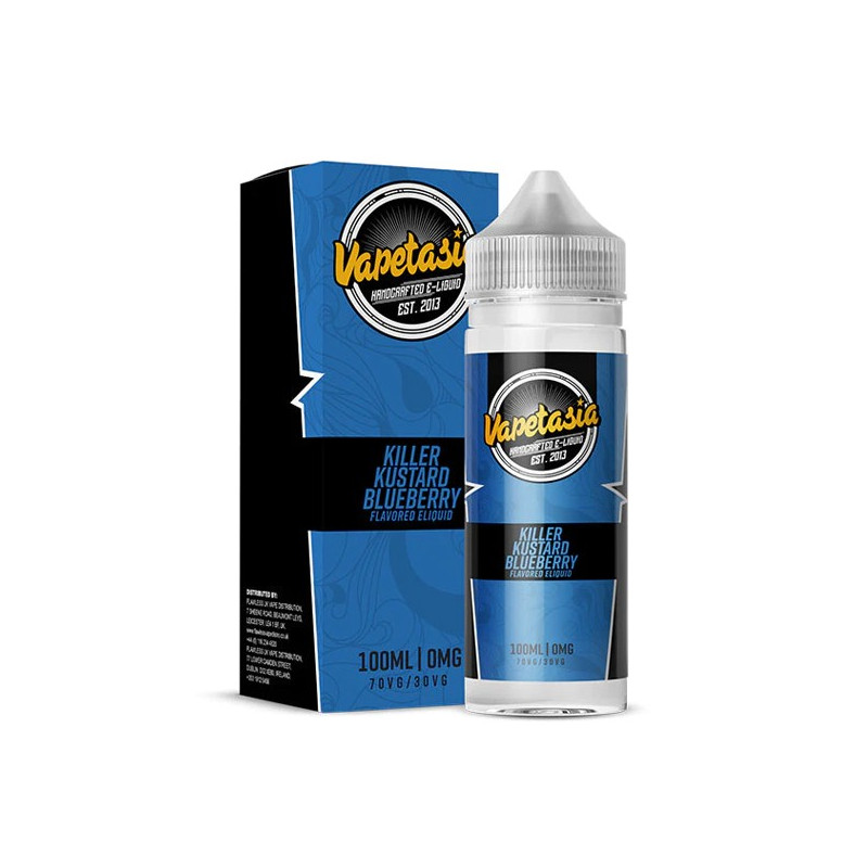 Killer Kustard Blueberry 100ml Vapetasia