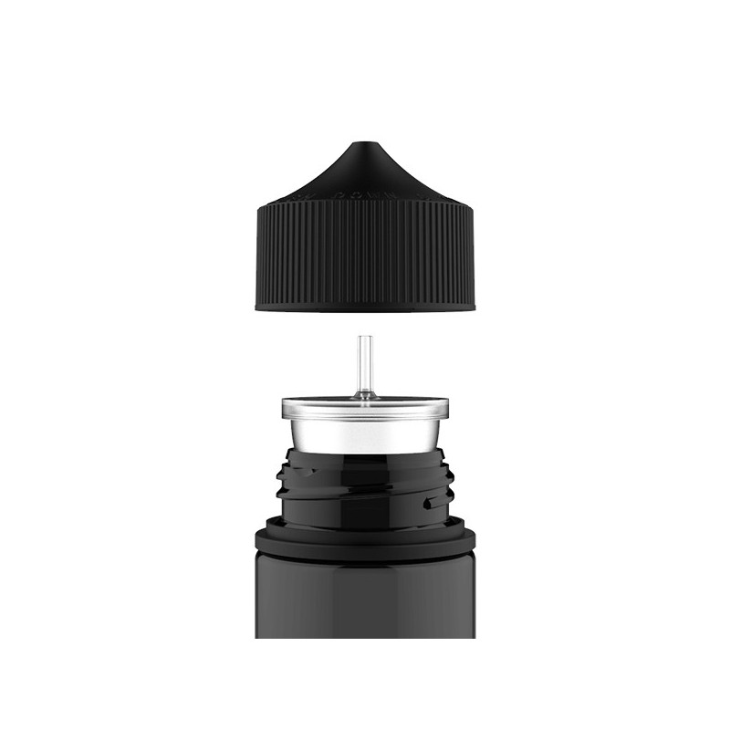 Bouteille Unicorn Full Black 60ml Chubby Gorilla (500 pièces) Bouteille Unicorn Full Black 60ml Chubby Gorilla (500 pièces)