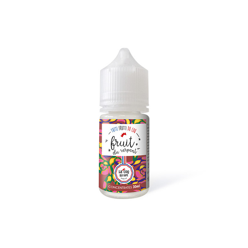 Concentré Fruit du Serpent 30ml Tutti Frutti du Coq by Le Coq qui Vape (5 pièces) Concentré Fruit du Serpent 30ml Tutti Frutti du Coq by Le Coq qui Vape (5 pièces)