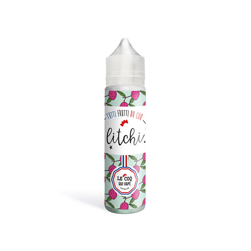 Litchi 50ml Tutti Frutti du Coq by Le Coq qui Vape Litchi 50ml Tutti Frutti du Coq by Le Coq qui Vape