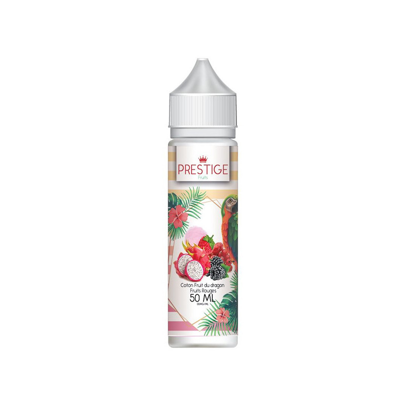 Cotton Candy, Fruit du dragon, Fruits rouges 50ml Prestige Fruits Cotton Candy, Fruit du dragon, Fruits rouges 50ml Prestige Fruits