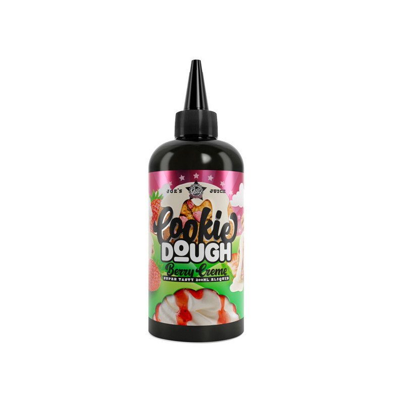 Berry Creme 200ml Cookie Dough by Joe's Juice (dropper inclus)