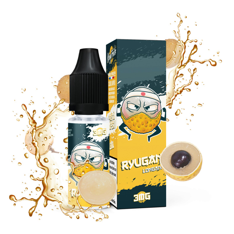 Ryugan 10ml Kung Fruits by Cloud Vapor (12 pièces) Ryugan 10ml Kung Fruits by Cloud Vapor (12 pièces)