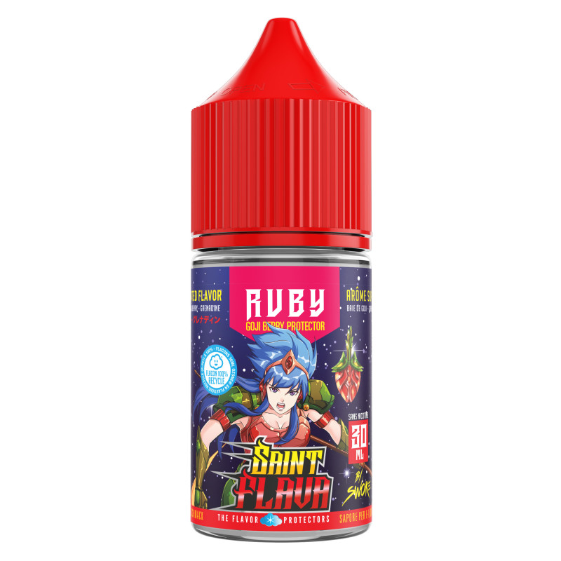 Concentré Ruby 30ml Saint Flava by Swoke (5 pièces) Concentré Ruby 30ml Saint Flava by Swoke (5 pièces)