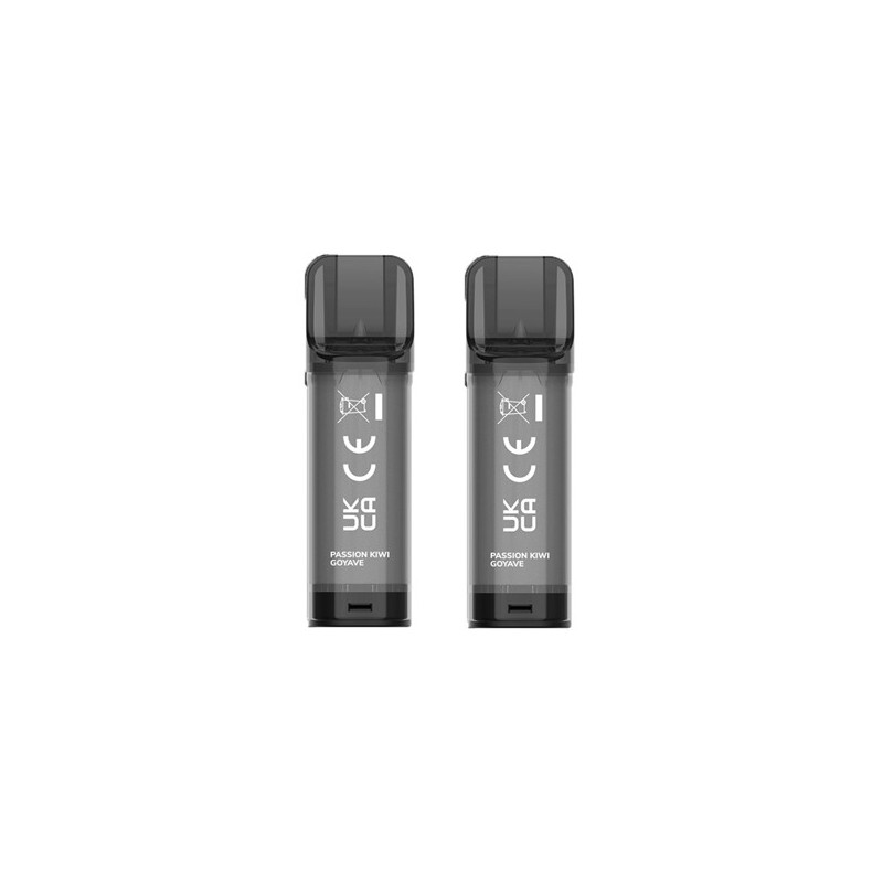Pod Passion Kiwi Goyave 2ml Elfa - ElfBar (pack de 2) Pod Passion Kiwi Goyave 2ml Elfa - ElfBar (pack de 2)