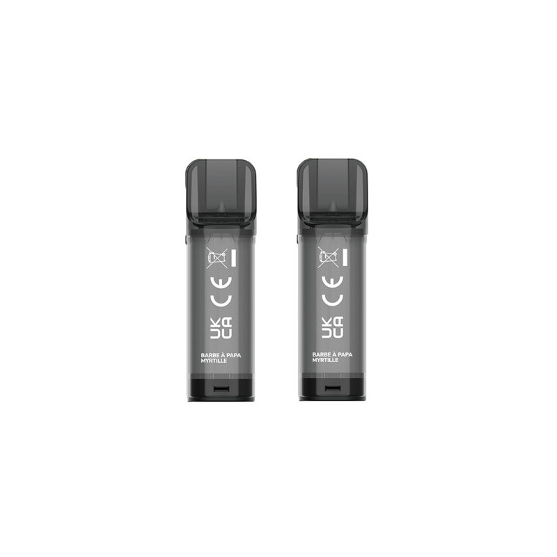 Pod Barbe à papa Myrtille 2ml Elfa - ElfBar (pack de 2) Pod Barbe à papa Myrtille 2ml Elfa - ElfBar (pack de 2)