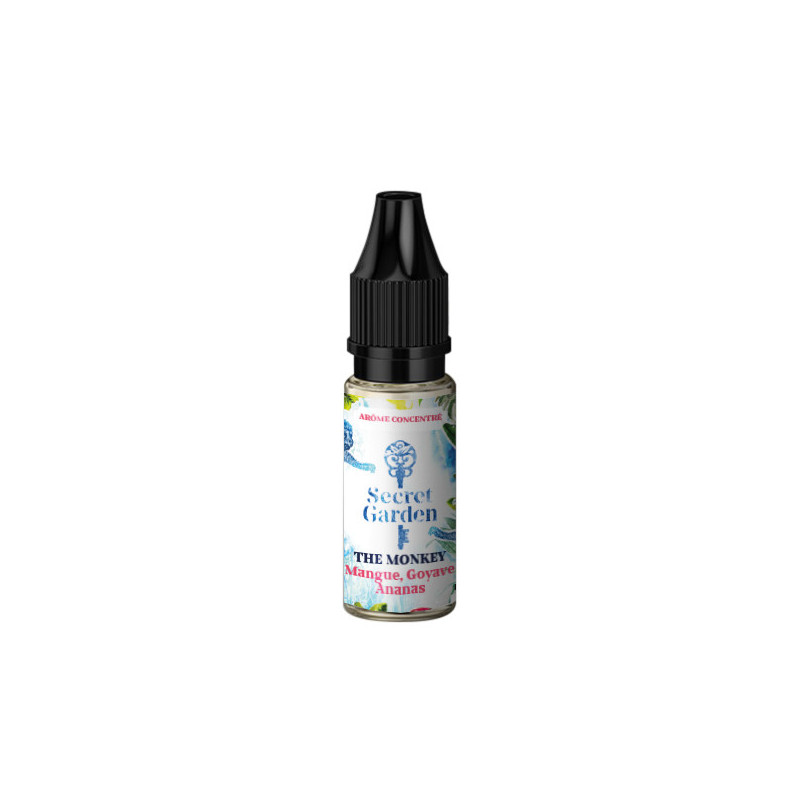 Concentré The Monkey 10ml Secret Garden by Secret's LAb (10 pièces) Concentré The Monkey 10ml Secret Garden by Secret's LAb (10 pièces)