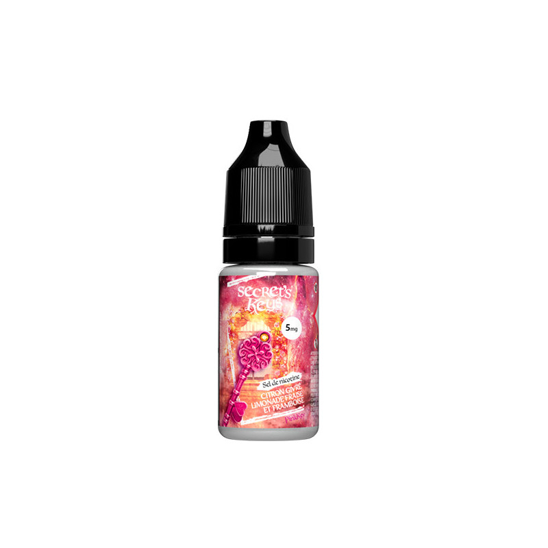Pink Key Salt 10ml Secret's Keys by Secret's LAb (10 pièces) Pink Key Salt 10ml Secret's Keys by Secret's LAb (10 pièces)