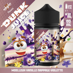 Moelleux Vanillé Nappage Violette 50ml Dunk Juice Factory - Made in Vape Moelleux Vanillé Nappage Violette 50ml Dunk Juice Factory - Made in Vape