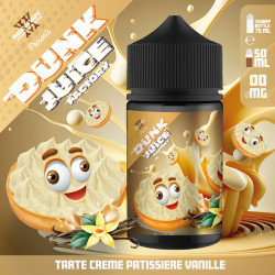 Tarte Crème Pâtissière Vanille 50ml Dunk Juice Factory - Made in Vape Tarte Crème Pâtissière Vanille 50ml Dunk Juice Factory - Made in Vape