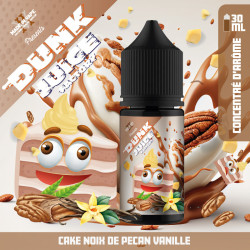 Concentré Cake Noix de Pécan Vanille 30ml Dunk Juice Factory - Made in Vape (5 pièces) Concentré Cake Noix de Pécan Vanille 30ml Dunk Juice Factory - Made in Vape (5 pièces)