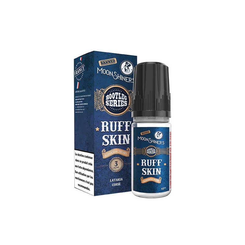 Ruff Skin Authentic Blend 10ml Moonshiners - Le French Liquide (6 pièces) Ruff Skin Authentic Blend 10ml Moonshiners - Le French Liquide (6 pièces)