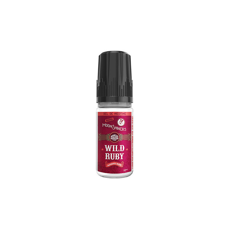 Wild Ruby Authentic Blend Salt 10ml Moonshiners - Le French Liquide (6 pièces) Wild Ruby Authentic Blend Salt 10ml Moonshiners - Le French Liquide (6 pièces)