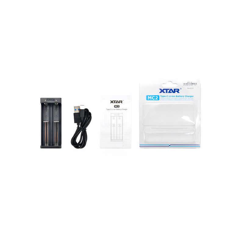 Chargeur MC2 Xtar Light (version USB-C) Chargeur MC2 Xtar Light (version USB-C)