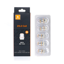 Résistances Mesh Z2 (0.2ohm) Geekvape (pack de 5) Résistances Mesh Z2 (0.2ohm) Geekvape (pack de 5)