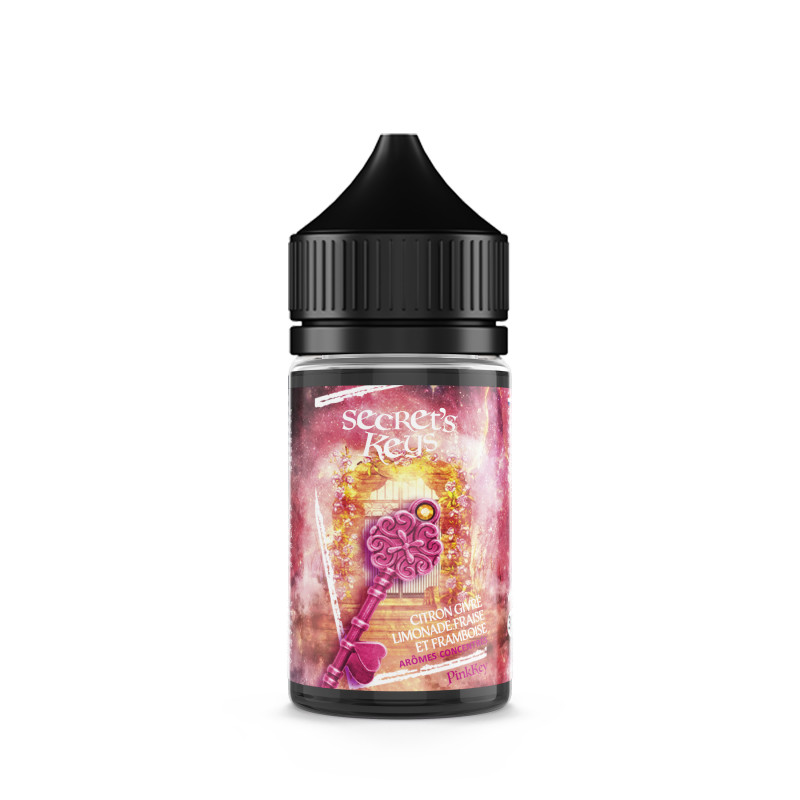 Concentré Pink Key 30ml Secret's Keys by Secret's LAb (5 pièces) Concentré Pink Key 30ml Secret's Keys by Secret's LAb (5 pièces)