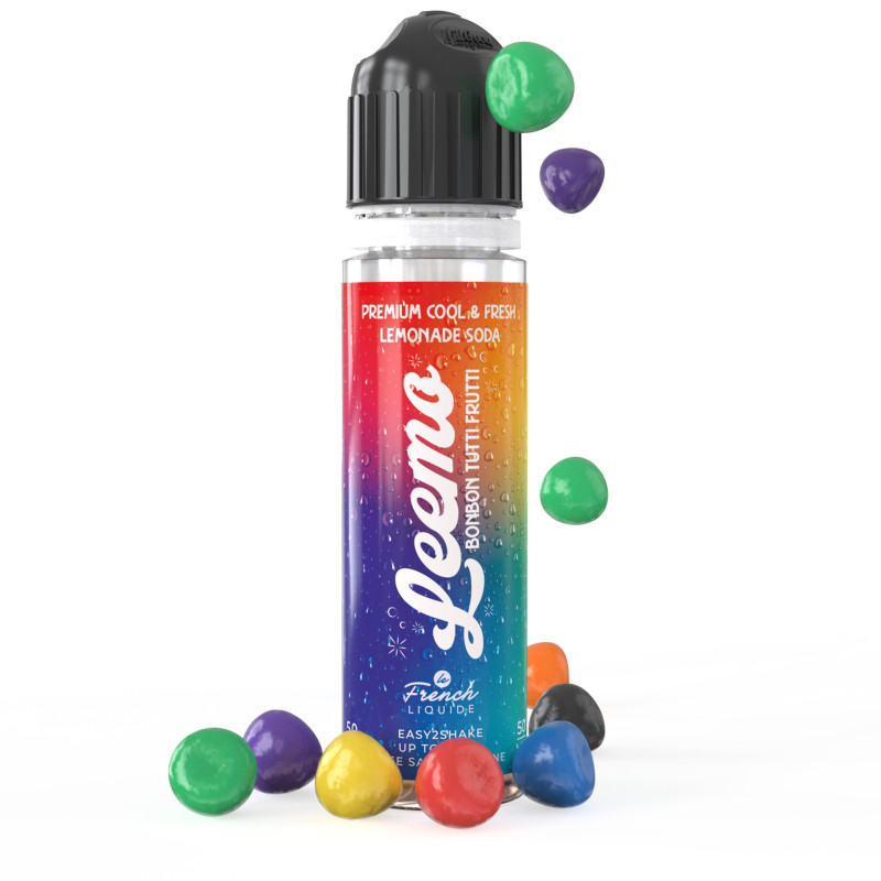 Kit Easy2Shake Bonbon Tutti Frutti 60ml Leemo by Le French Liquide Kit Easy2Shake Bonbon Tutti Frutti 60ml Leemo by Le French Liquide