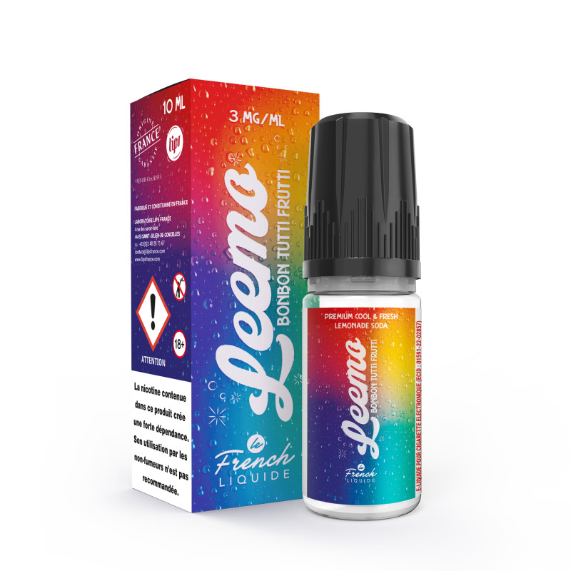 Bonbon Tutti Frutti 10ml Leemo - Le French Liquide (6 pièces) Bonbon Tutti Frutti 10ml Leemo - Le French Liquide (6 pièces)