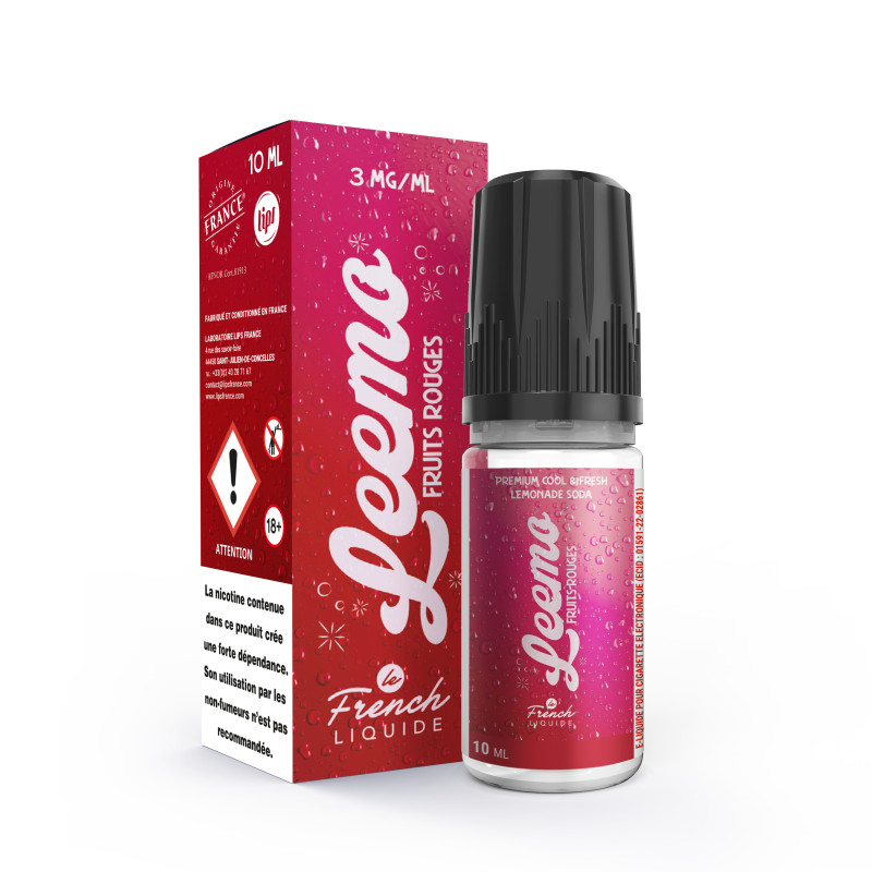 Fruits Rouges 10ml Leemo - Le French Liquide (6 pièces) Fruits Rouges 10ml Leemo - Le French Liquide (6 pièces)