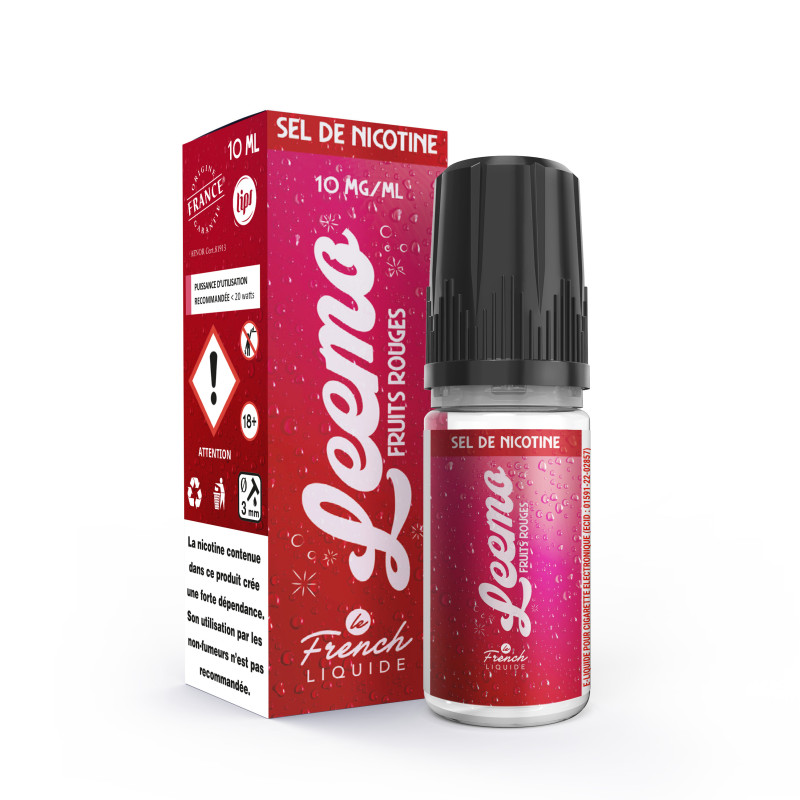 Fruits Rouges Salt 10ml Leemo - Le French Liquide (6 pièces) Fruits Rouges Salt 10ml Leemo - Le French Liquide (6 pièces)