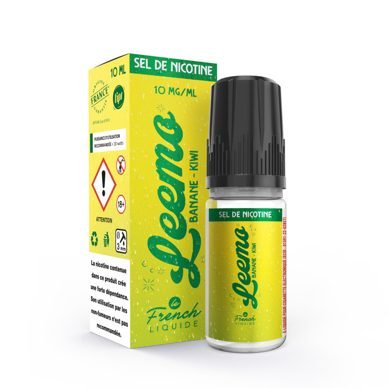 Banane Kiwi Salt 10ml Leemo - Le French Liquide (6 pièces) Banane Kiwi Salt 10ml Leemo - Le French Liquide (6 pièces)