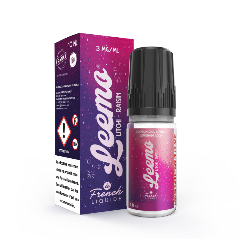 Litchi Raisin 10ml Leemo - Le French Liquide (6 pièces) Litchi Raisin 10ml Leemo - Le French Liquide (6 pièces)