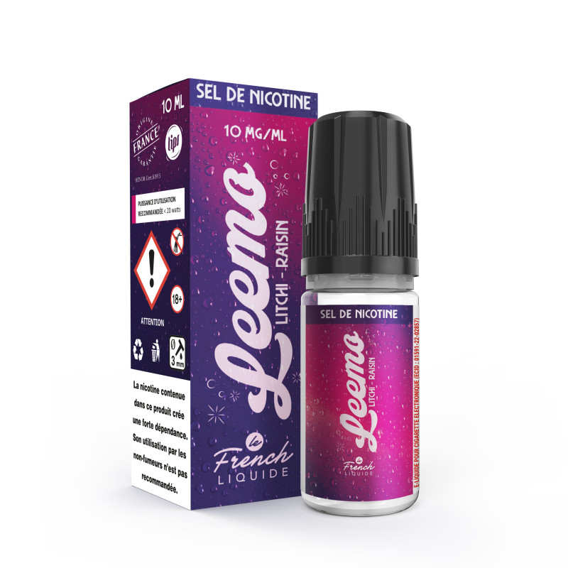 Litchi Raisin Salt 10ml Leemo - Le French Liquide (6 pièces) Litchi Raisin Salt 10ml Leemo - Le French Liquide (6 pièces)