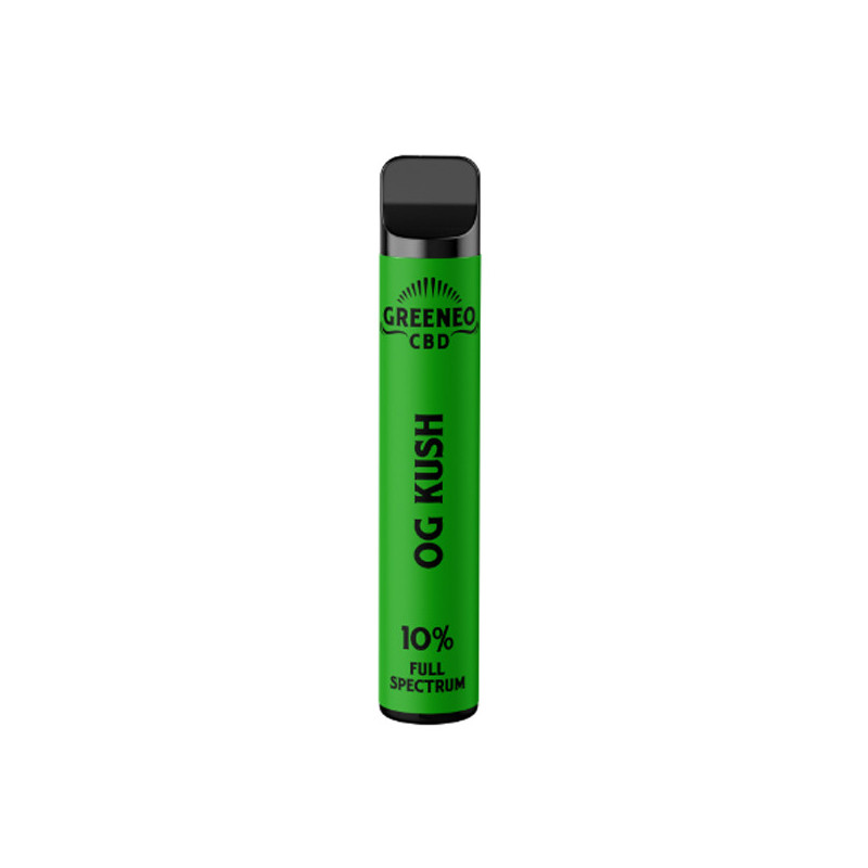 Kit Pod Jetable OG Kush CBD 3ml - Greeneo Kit Pod Jetable OG Kush CBD 3ml - Greeneo