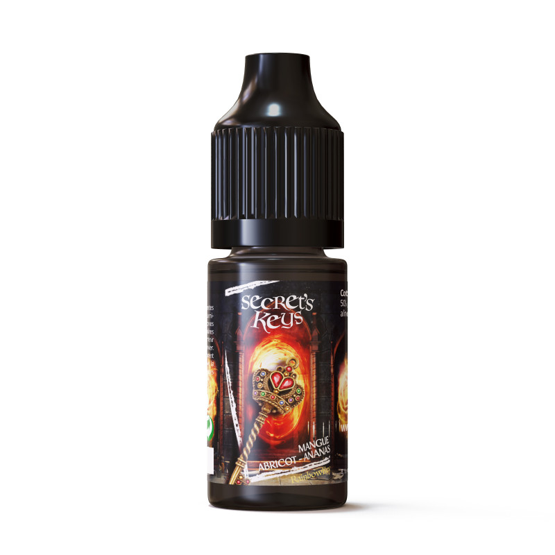 Rainbow Key 10ml Secret's Keys by Secret's LAb (10 pièces) Rainbow Key 10ml Secret's Keys by Secret's LAb (10 pièces)