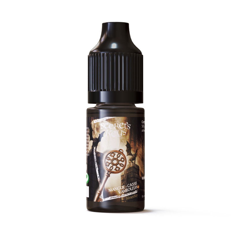 Silver Key 10ml Secret's Keys by Secret's LAb (10 pièces) Silver Key 10ml Secret's Keys by Secret's LAb (10 pièces)