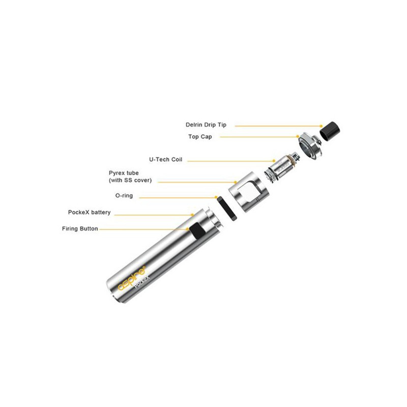 PockeX Pocket Aio Starter Kit 1500mAh Aspire PockeX Pocket Aio Starter Kit 1500mAh Aspire