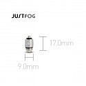Pack de 5 résistances pour JustFog C14, G14 et S14 Pack de 5 résistances pour JustFog C14, G14 et S14