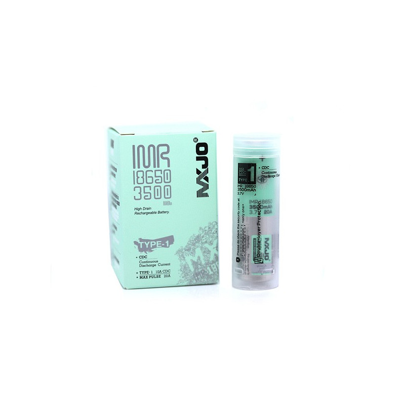 Accu MXJO 18650 3500 Mah 20A (4 accus) Accu MXJO 18650 3500 Mah 20A (4 accus)