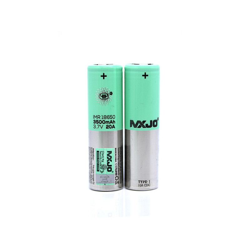 Accu MXJO 18650 3500 Mah 20A (4 accus) Accu MXJO 18650 3500 Mah 20A (4 accus)