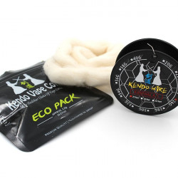 Pack Kendo Wire avec Coton Kendo Vape Cotton (6 pièces)